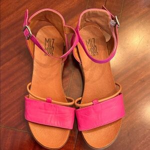 Miz Mooz Fuchsia Sandals for Women